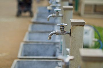 water tap, save water concept