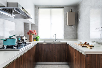 New modern kitchen interior 