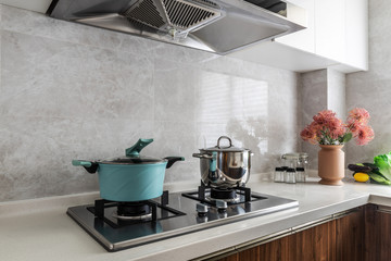 New modern kitchen interior 