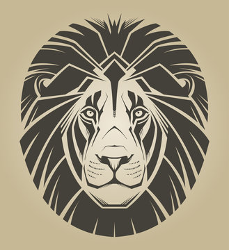 Lion. Vector illustration 