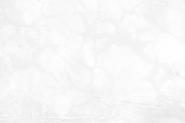 White Grunge Broken Concrete Ground Texture Background.