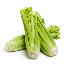 Obraz premium celery on a white background 