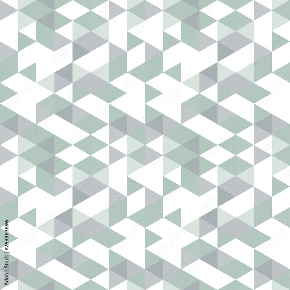 Poster triangles seamless pattern . vector geometric background.