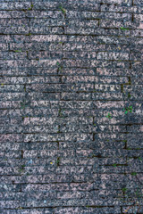 Bricks for an Ancient Roman Road in an Abandoned Village in Southern Italy