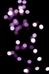 Bokeh background ideal for Christmas designs
