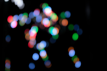 Bokeh background ideal for Christmas designs