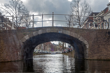 Delft Netherlands city canal