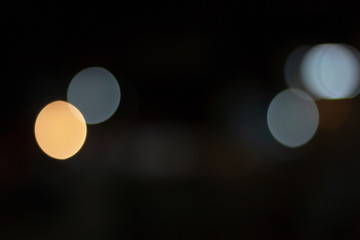 Bokeh in the night.