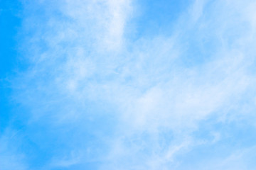 blue sky with white clouds