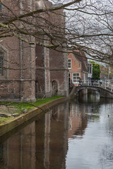 Fototapeta na wymiar Delft Netherlands city