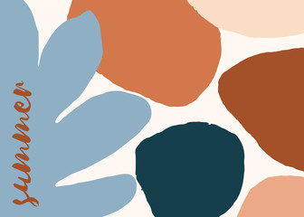 Abstract Collage Art Design