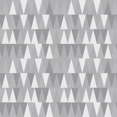 ..Triangles background. Vector geometric seamless pattern in pastel retro colors and textured simple shapes.