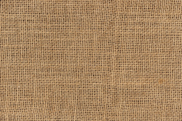 Burlap woven texture seamless. jute background close up macro