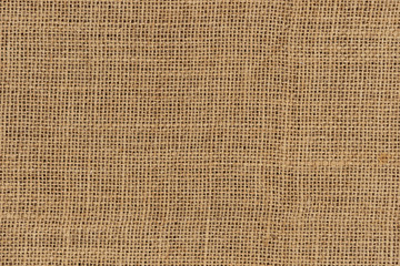 Burlap woven texture seamless. jute background close up macro