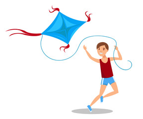 Summer Vacation Outdoor Activities Illustration