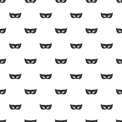 Venezia mask carnival pattern seamless vector repeat geometric for any web design