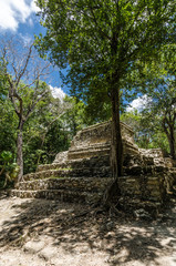 Muyil archaeological site in Quintana Roo, Mexico