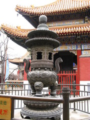 Beijing, China, Lamaist temple