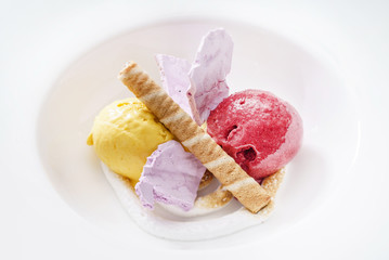 fruit ice cream