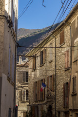 Fototapeta na wymiar Street in the south of France