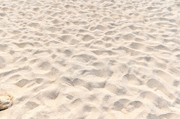Sand on the beach as background