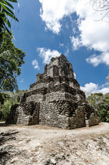 Muyil archaeological site in Quintana Roo, Mexico