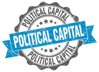 political capital stamp. sign. seal