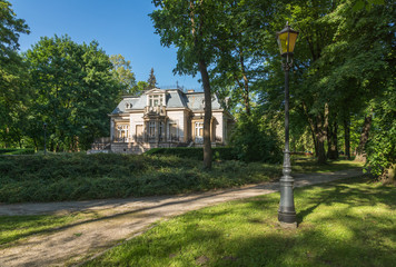 Palace in Zyrardow, Masovia, Poland