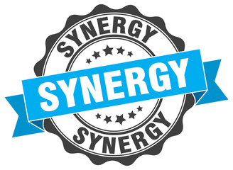 synergy stamp. sign. seal