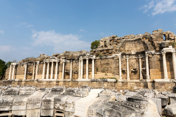 Obraz premium Ancient roman city ruins