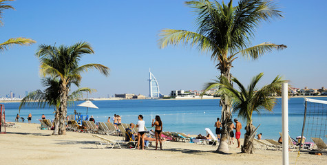 badestrand in dubai