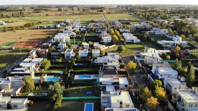 casas desde el aire