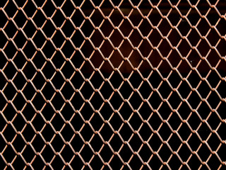 wire mesh of cage design background
