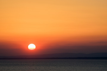 Sonnenuntergang in Irland