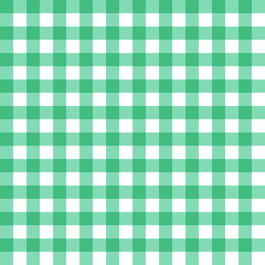 Green tablecloth texture. Seamless background.