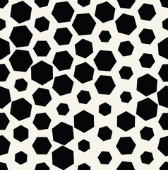 hexagon halftone seamless minimal design pattern, geometric background print texture