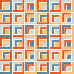 squares and lines pattern