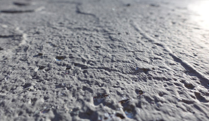 Natural wall texture. Texture of painted concrete wall close up.