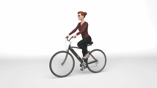 E-Bike loop animation.