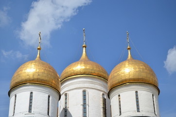 Cúpulas de una iglesia rusa (Moscú)