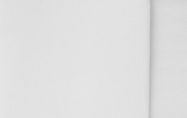 White sheet of paper folded texture