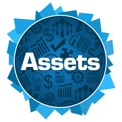 Assets Blue Business Symbols Circular 