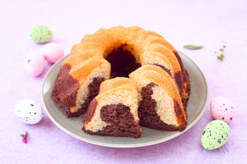 Ostergugelhupf mit Kakao	
