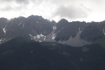 Fototapeta premium view of mountains