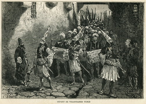 return volunteer Ottoman Empire Turkey Russo-Turkish War 1877&ndash;1878