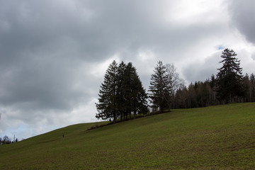 Stimmung in den Alpen