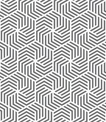 Abstract seamless hexagonal pattern