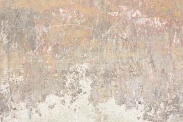 Fototapete Alte schmutzige strukturierte Wand Alter abgebrochener und verblasster Wandbeschaffenheitshintergrund
