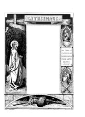 Christian illustration. Old image