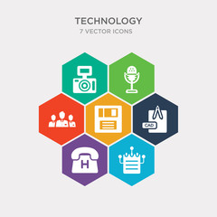 simple set of summary, hospital phone, cad, big floppy disk icons, contains such as icons customers, radio microphone, photograph camera and more. 64x64 pixel perfect. infographics vector
